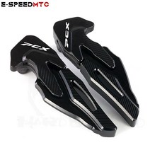 혼다 HONDA PCX / PCX ABS 2016-2021 승객용 스텝 풋 페그 발판 키트, JT-PCX ABS-블랙