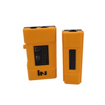인네트워크 IN-468J 속도조절가능 랜 케이블 테스터기 (분리형 RJ45 RJ12 RJ11), 1개