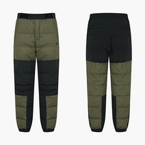 네파 남성용 구스다운 충전재가 있어서 너무 너무 따듯하여 걱정이없는 구스 패딩 팬츠 7H71603BLACK_GS