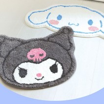 산리오러그 시나모롤 페이스 러그 발매트 침실 욕실 미끄럼방지