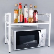 포세이돈 너비조절 전자레인지 선반 백색/co-00496, 본상품선택, 1, 단품