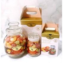 화이트데이 독일 80년 전통 캐빈디쉬앤하비 과일맛 966g 어르신간식 선물세트 포장상자포함, 1개, 300g