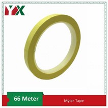 가죽쇼파 리폼 수리 천갈이 마일 라 테이프 마라테이프 여러 가지 빛깔의 마일라 테이프 고온 절연 변압기 모터 커패시터 코일 랩 접착 1 개, 25mm, 66M, Yellow