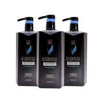 Axe 남성 바디 워시 Phoenix 28oz 펌프 포함(3개 팩)