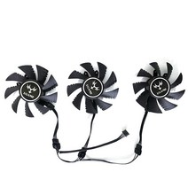 냉각 팬 75MM 4PIN iGame GTX1080 방열판 GPU 다채로운 그래픽 카드 쿨러 58mm, 01 GPU FAN