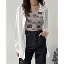 모에 실키 톤다운 셔츠