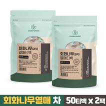 회화나무 열매 차 이소플라본 메쉬 점핑 티백 괴각 폴리페놀 여성추천, 2팩, 50개입