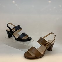 허시파피 가벼운 무게감 쿠션이 좋고 코디하기 편한 6cm 여성 스트랩샌들 FN025 026