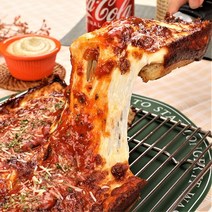 [바른피자] 디트로이트 피자 에어프라이어 용 (치즈피자 페퍼로니 피자), 페퍼로니피자