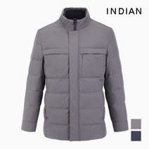 인디안 남성용 이중에리 겉 퀼팅 사파리 MIUKAWWA566