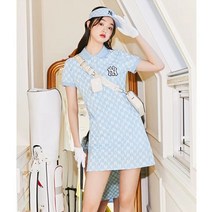 MLB 모노그램 카라 원피스 뉴욕양키스 3컬러