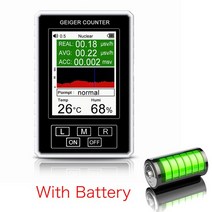 EMF측정기 BR-9B 휴대용 가이거 계수기 핵 방사선 검출기 개인 선량계 대리석 테스터 엑스레이 γ 광선 β, 05 XR1 Pro-W-Battery