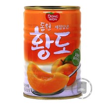 푸드올마켓_ 동원 황도슬라이스 400g