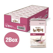 대상웰라이프 뉴케어 미니 고소한 검은깨 150mlX24팩X2박스식사대용 경관식 노인 환자 영양식 추천, 단품