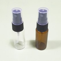 모든유통 유리 향수 스프레이 공병 투명 갈색 15ml