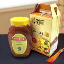 [지리산뱀사골] 자연산 야생화꿀 2.4kg (병/선물용박스), 단품, 단품