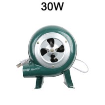 무선송풍기 청소기220V ~ 가정용 송풍기 철 바베큐 소형 원심 30W 40W 60W 80W EU 플러그 어댑터 용 녹색, 01 30W