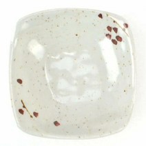 멜라민 접시 앞접시 반찬 그릇 식기 사각 접시 8.8cm 주방 업소 용품, 6825