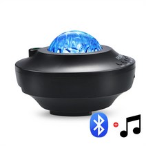 바닥조명광고 빔간판 업소용 단초점 빔프로젝터 vchip xk30 galaxy laser proyector 크리스마스 다채로운 별빛 밤 빛 음악 블루투스 어린이 침실, 블랙 블루투스