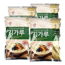사조오양 김가루1kg 맛김가루/주먹밥/조미김가루 (대용량/식당용/급식용), 4개
