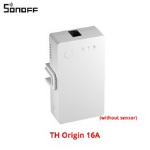 SONOFF-TH Origin 16A 20A WiFi 스마트 스위치 온도 습도 모니터 포함 Alexa Google assistant용 스마트, 01 TH Origin 16A