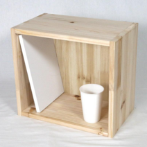 양지가구 원목 공간박스1단 책장 정리선반 진열장 틈새책장 책꽂이 공간정리 파스텔색 소품정리 책정리 동화책, 공간1단 삼나무