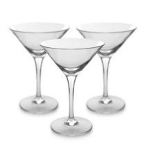 [알티피아] 프리미엄글라스 칵테일잔 3P세트 PGC1027, 본상품선택
