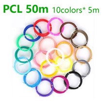 3d 프린터 필라맨트 필라멘트 1.75mm 펜 2030 색 브릴리언트 컬러 absplapcl 냄새 없음 안전 플라스틱 인쇄 펜 PLA, CHINA, 09 PCL50M