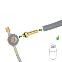 다목적 야외 캠핑 스토브 스위칭 밸브 액세서리 lpg 실린더에 커넥터 액화 실린더 가스 탱크 어댑터