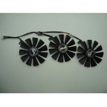 새로운 87MM T129215SU T129215SM DC 12V 0.50AMP 4Pin ASUS GTX980Ti R9 390X 390 GTX1070GraphicsCardFans, one set