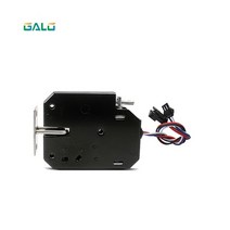 금고 부품 잠금 자물쇠 휴대용 가정용 dc-12v 전기 잠금 장치는 최대 330lbs의 스프링 막대가 있는 전자 로커 스마트 캐비닛 잠금 장치용 래치 전자기 잠금 장치를, B형