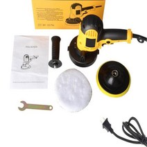 무선 자동차광택기 폴리셔 듀얼 싱글 자동차 전기 폴리 셔 연마 6 속도 샌더 폴란드어 왁싱, 01 US  flat plug 110V