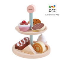 플랜토이즈 플랜토이즈 원목장난감 주방놀이 베이커리 세트 3489, free, one color