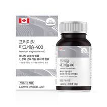 힐링팩토리 프리미엄 마그네슘 400 90정 2병 총 6개월분
