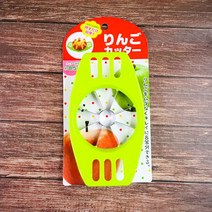 리빙서플라이 사과 커터기 그린 과일 커터기, 단품