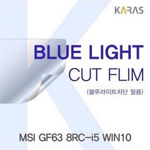THO8056838RC_i5 MSI 블루라이트컷필름 카라스 WIN10용 GF63, 단일옵션