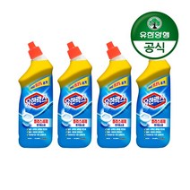 주방욕실청소끝 유한락스모음전, 755ml, 4개