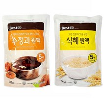 카페 수정과 식혜 음료 원액 790ml 에이드 베이스 과일 주스 농축액 대용량, 식혜원액790ml