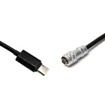 Weipu SF610 2 핀 암-USB 타입 C PD 트리거 전원 케이블 BMPCC 4K 6K 블랙매직 포켓 시네마 카메라 BMPCC, 01 Straight Type C_11 120cm