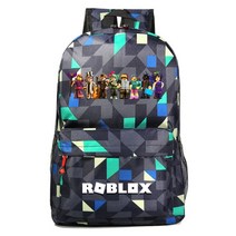 ROBLOX 청소년 배낭 어린이 소년 학생 학교 가방 남녀 공용 노트북 여행 어깨