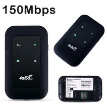 포켓 4G LTE 라우터 와이파이 리피터 신호 증폭기 네트워크 확장기 모바일 핫스팟 무선 Mifi 모뎀 SIM 카, 한개옵션0