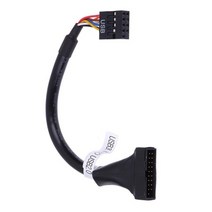 cd롬 리더기 씨디룸 DVD 플레이어 ODD cd rom플로피 드라이브 패널 용 125 개대 usb 변환기 어댑터 usb 3.0 20 핀 남성 usb 2.0 9 핀 마더 226, 1개