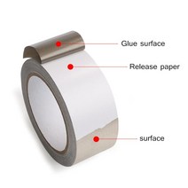 20 m 전도성 패브릭 천 테이프 너비 ~ 단면 노트북 핸드폰 LCD EMI 차폐 접착 1 개, 02 8mm_01 20M