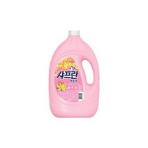 샤프란 섬유유연제 바닐라 용기 3.1L