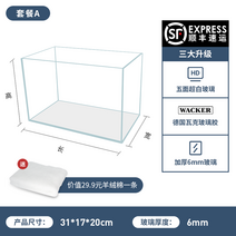 가정용수족관 수족관 여는 바이오맨 거북이 항아리 초백유리 수족관 나체항아리 거북이 여과양식-10877, 옵션01