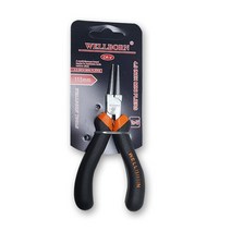 WELLBORN 블랙 원형 니들 펜치 4.5in뺀지니퍼팬치