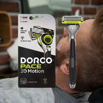 그린생활 도루코 SVA4040 페이스세븐 3D모션 7중 저자극 밀착 면도기 10개, 상세 참조