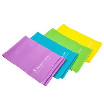 아이워너 엑서사이즈밴드 TPE 헬스용품 홈트 스트레칭 고무밴드 필라테스 요가, 0.35mm-노랑