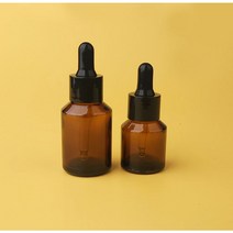 아로마 오일 스포이드 갈색 유리 공병 15ml, 1개