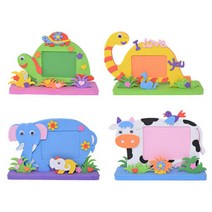 EVA 동물액자 만들기 4종, 랜덤_$NWA